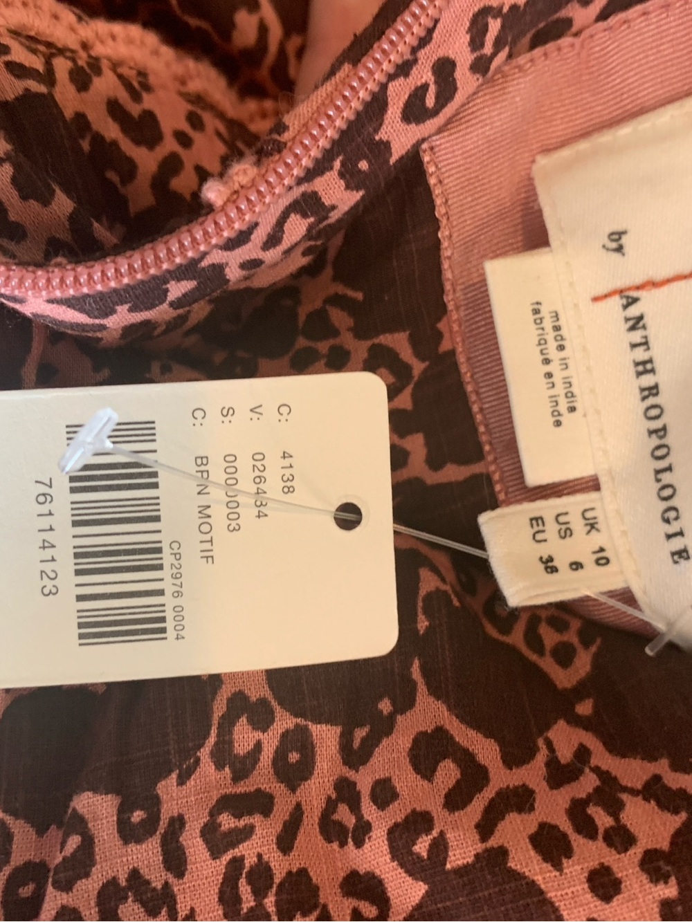 Anthropologie NEW Dusty Rose Two-Piece Matching Set | Top 4 | Skirt 6 - Picture 10 of 10